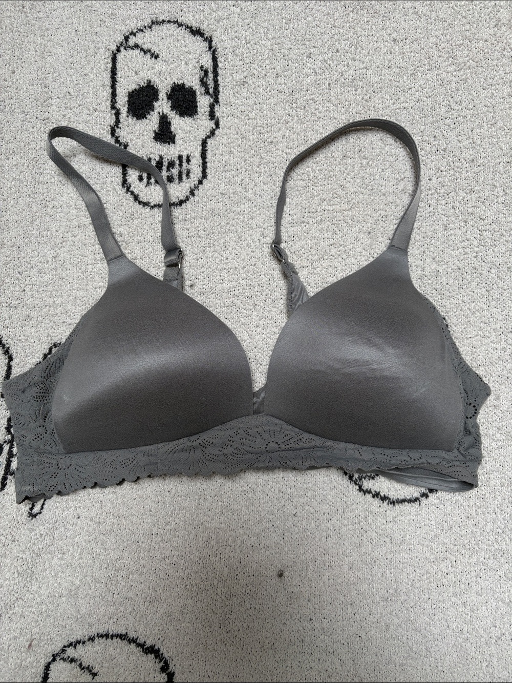 aerie Grey, Black and Nude Wireless Bralettes - set of 3, 36B - Picture 5 of 10